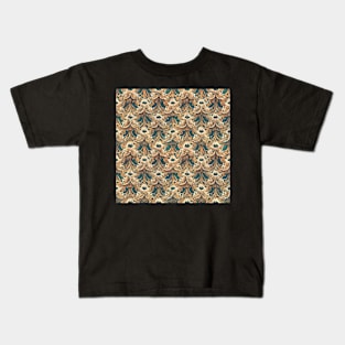 Rococo floral pattern, model 1 Kids T-Shirt